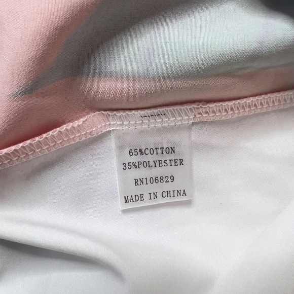 # A223  Nancy  Pluto Cartoon  Print Shirt Dress Disney  White Multi  NWT  S - Picture 11 of 12